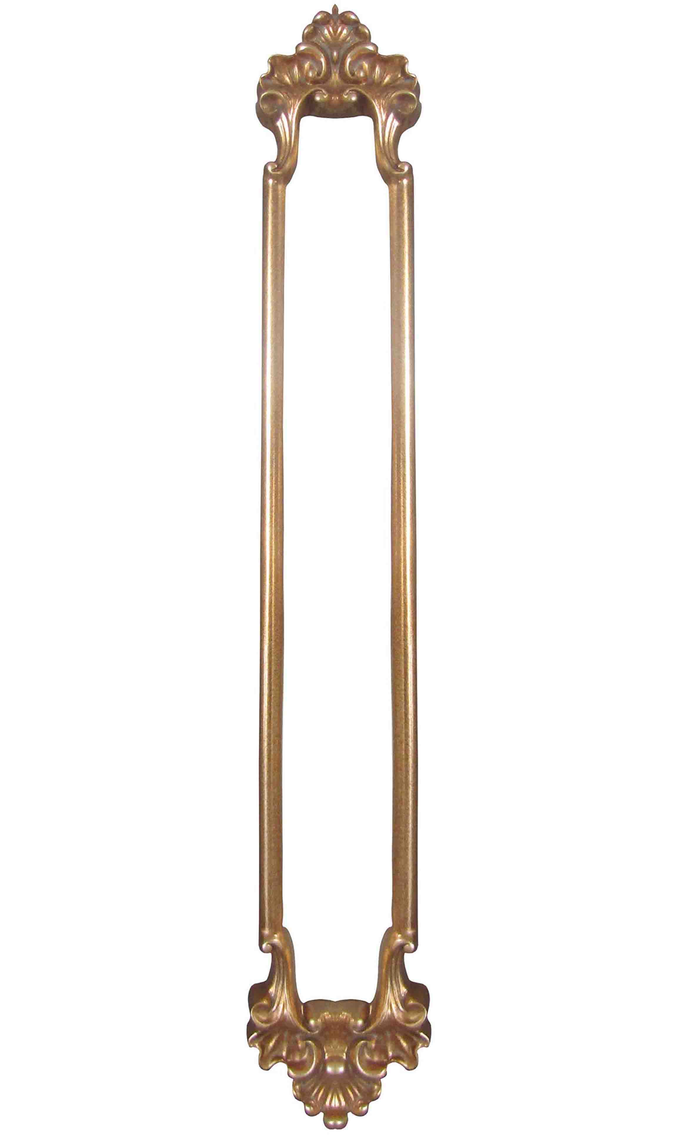 TS105 Wall décor art mirror gold classic long vertical